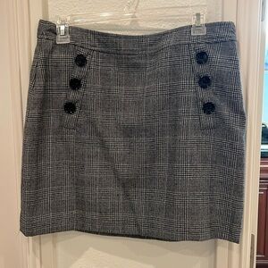 Abercrombie & Fitch 100% wool mini skirt size 6